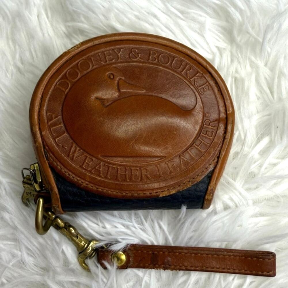 Vintage Dooney & Bourke y2k BIG DUCK AWL Coin Purse Strap